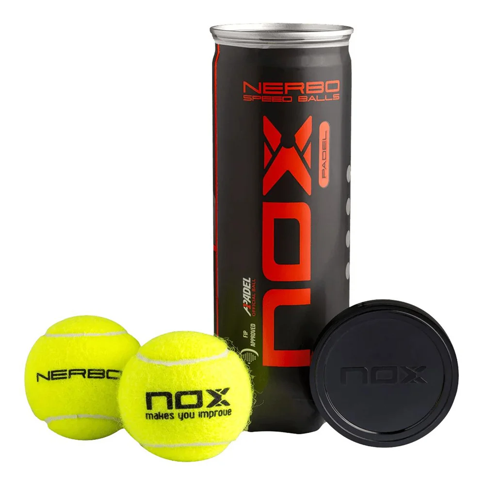 NOX Nerbo Padel Balls – 3-Pack (High-Performance Match Balls)