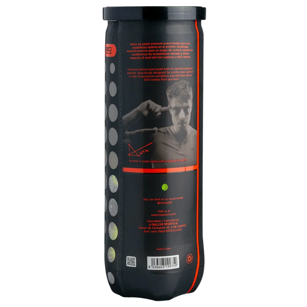 NOX Nerbo – Fast & Durable Padel Balls for Intense Match Play - image 3