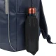 Mochila desportiva azul para padel com compartimento para calçado - imagem 6