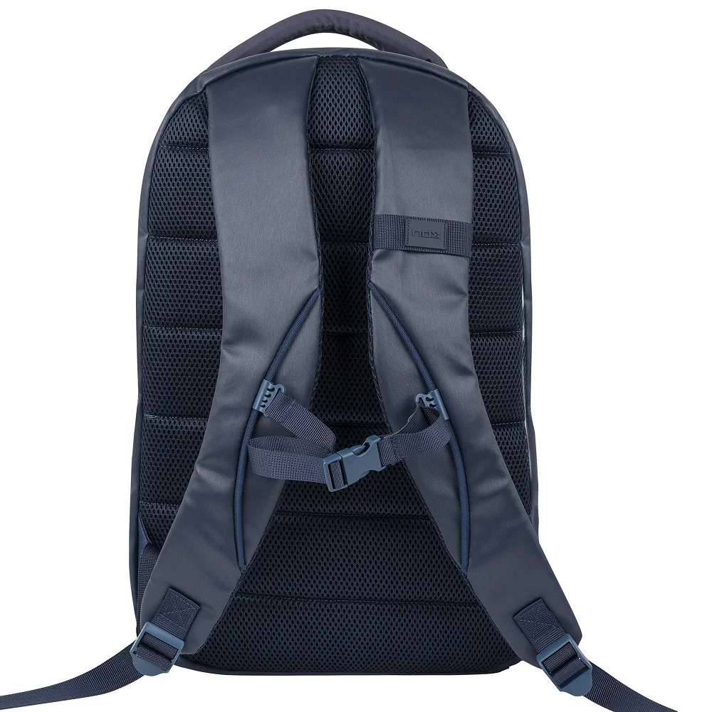 Mochila desportiva azul para padel com compartimento para calçado - imagem 4