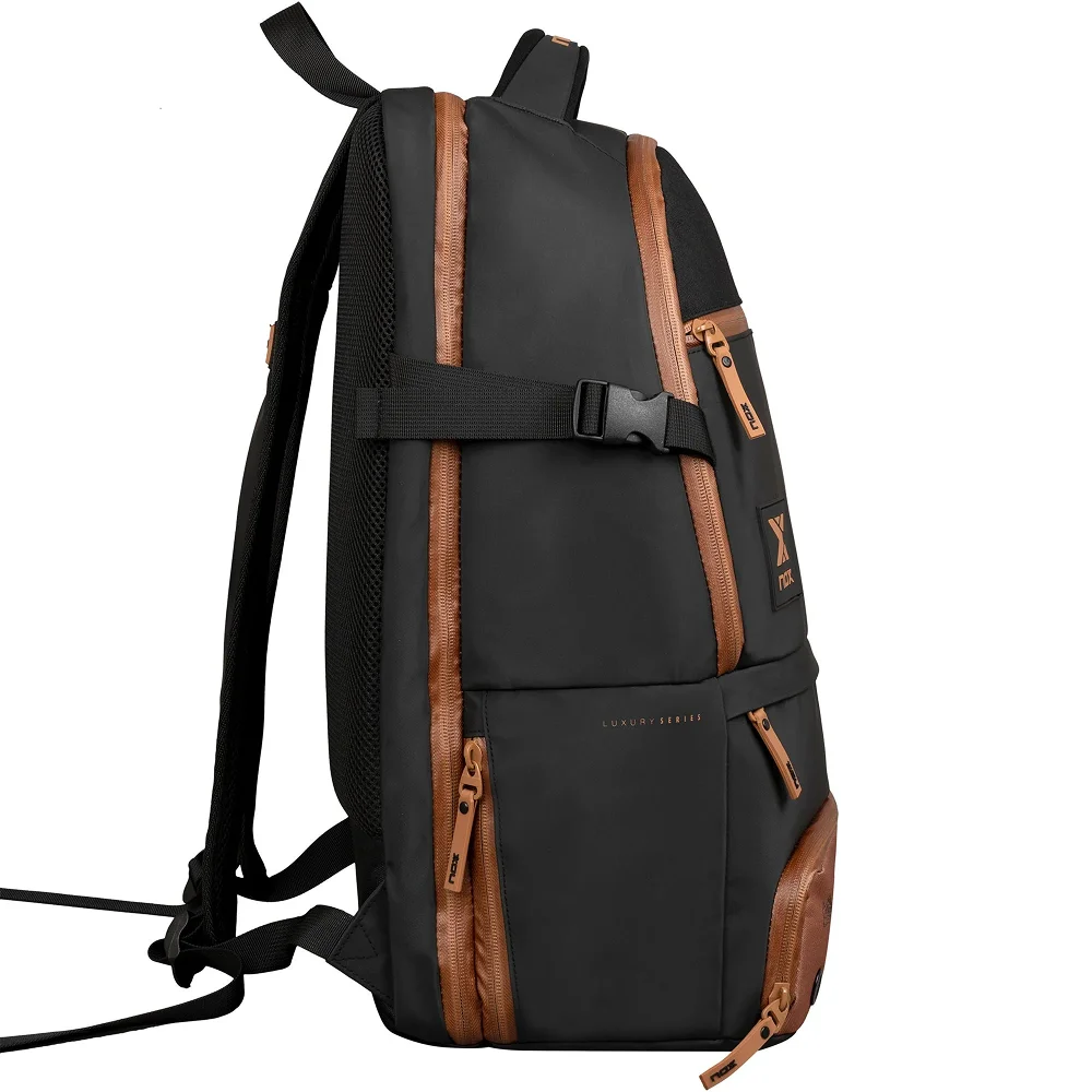 Nox Backpack Luxury Open Series Black Brown — Agustín Tapia’s premium Daypack with Efficient Organization - image 3