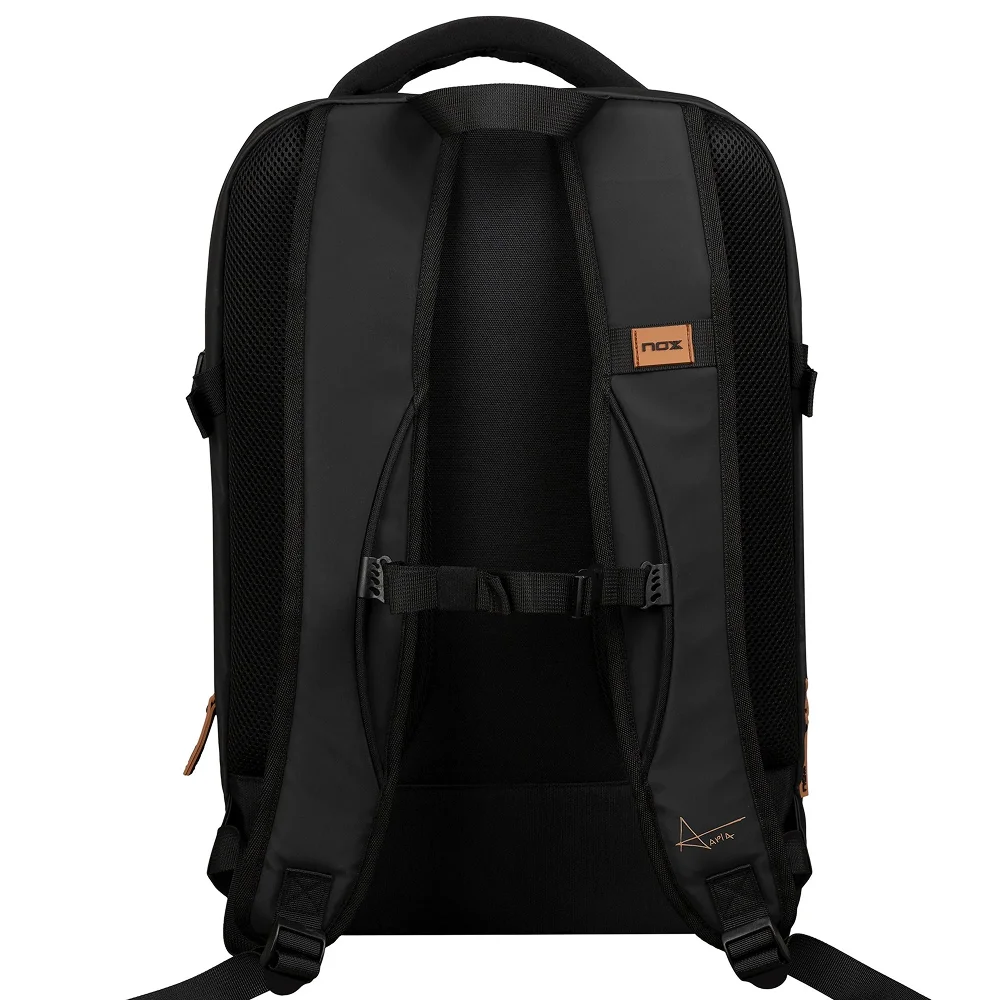 Nox Backpack Luxury Open Series Black Brown — Agustín Tapia’s premium Daypack with Efficient Organization - image 4