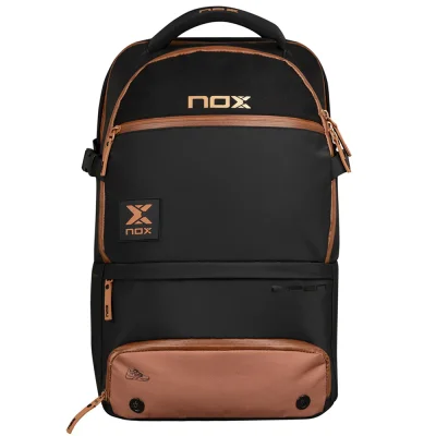 Nox Backpack Luxury Open Series Black Brown