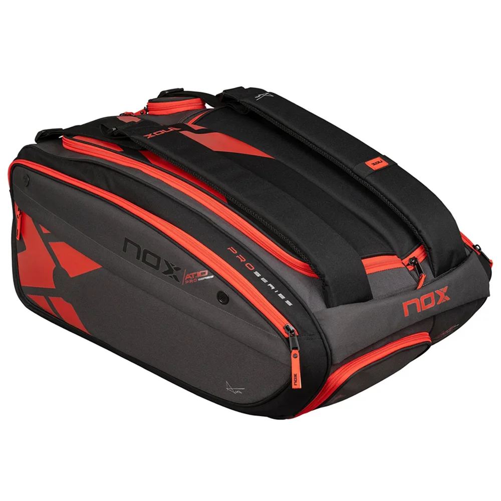 Nox AT10 XXL Black Red — premium 70 L padel bag with thermal protection - image 2
