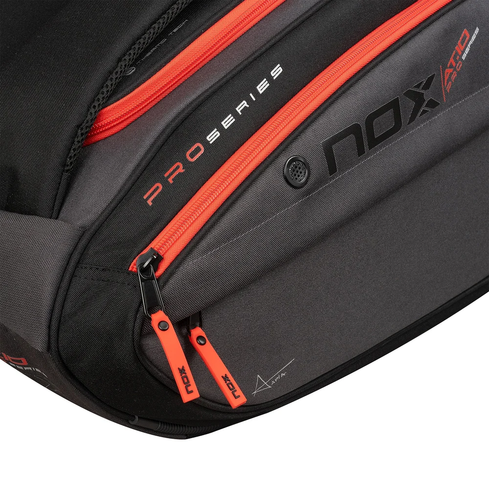 Nox AT10 XXL Black Red — premium 70 L padel bag with thermal protection - image 8