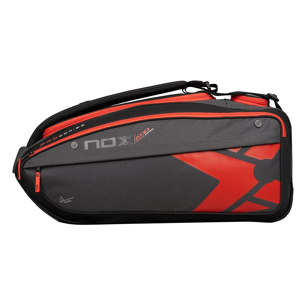 Nox AT10 XXL Black Red — premium 70 L padel bag with thermal protection - image 1