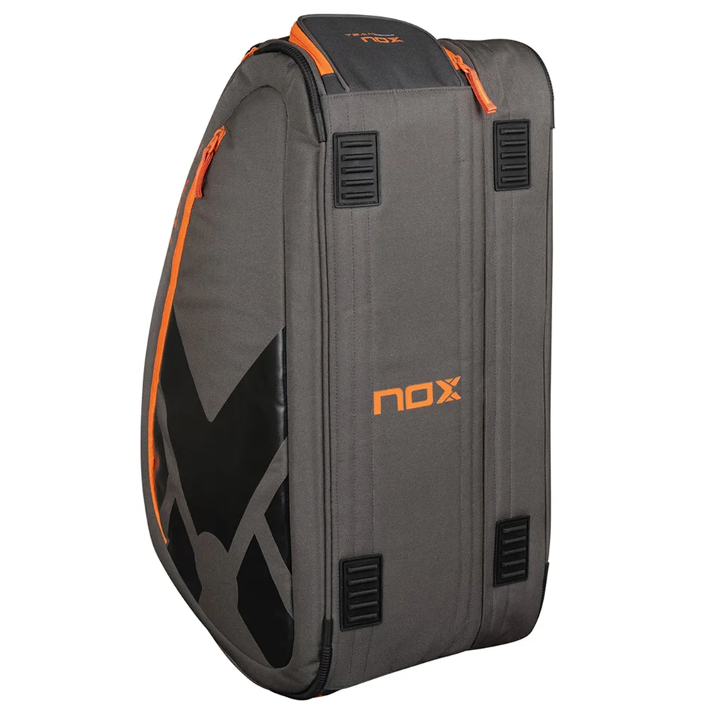 Nox AT10 Team Gray Orange — mala oficial de padel de Agustín Tapia com proteção térmica - imagem 3