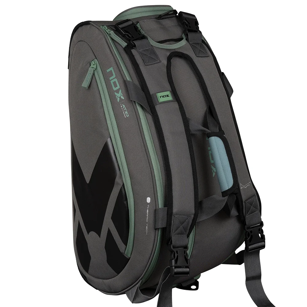 Nox Padelbag AT10 Team Grey Green – mala de padel elegante e funcional - imagem 6