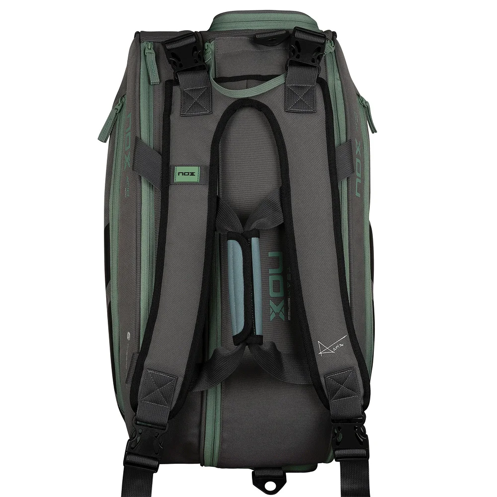 Nox Padelbag AT10 Team Grey Green – mala de padel elegante e funcional - imagem 7