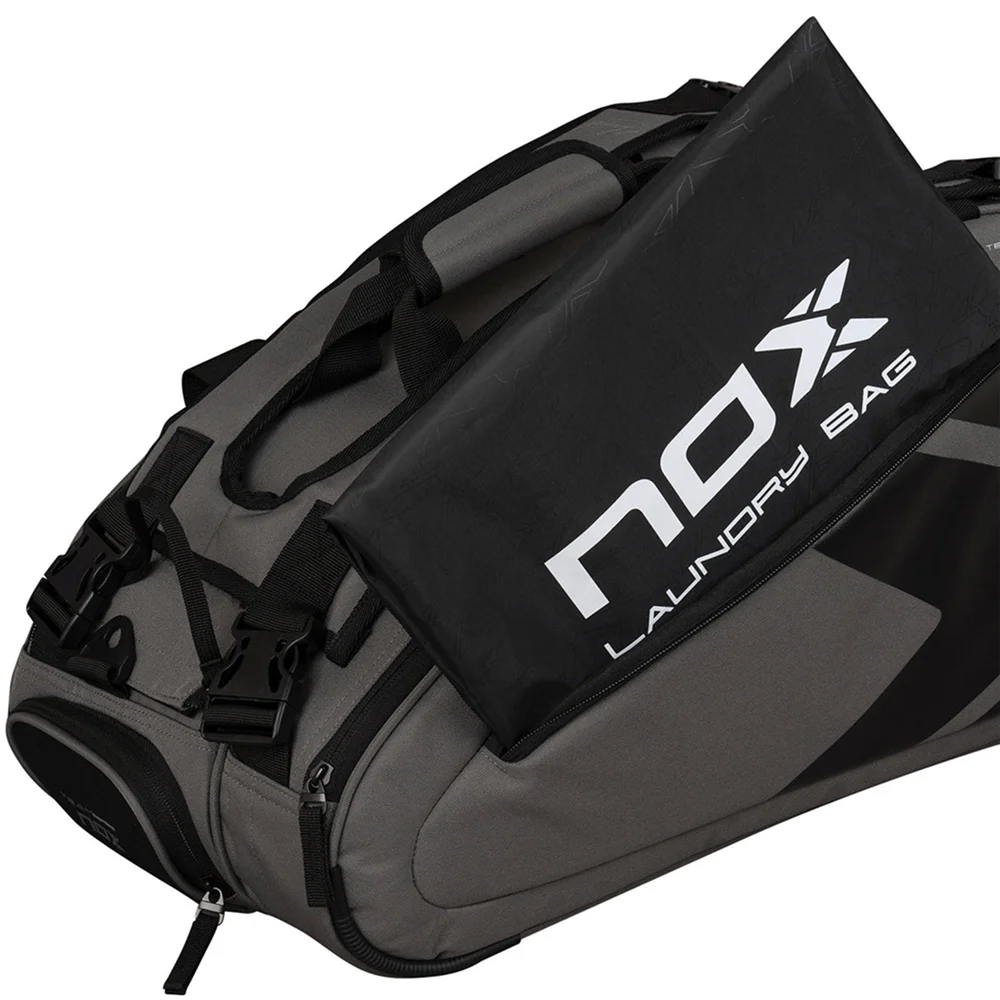 Nox Padelbag AT10 Team Grey – grey 40L medium padel sports bag - image 6