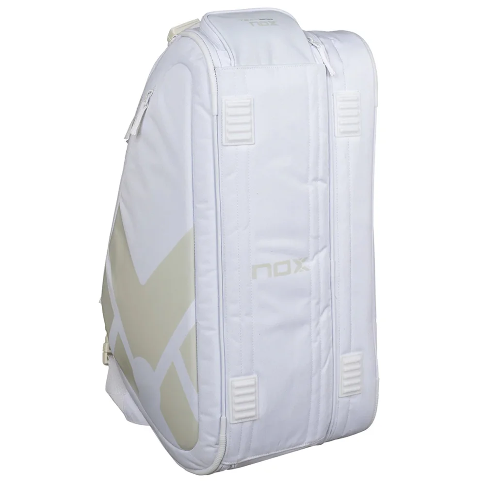 Nox Padelbag AT10 Team White – elegant white padel bag signed by Agustín Tapia - image 5
