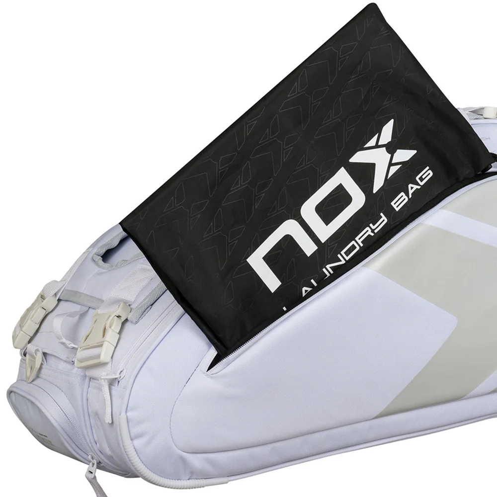 Nox Padelbag AT10 Team White – elegant white padel bag signed by Agustín Tapia - image 8
