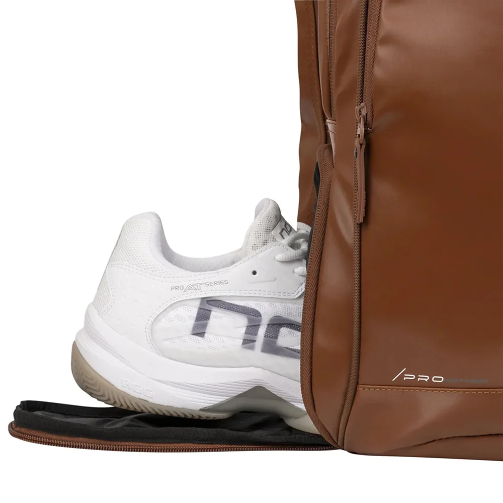 Nox Backpack Pro Series Camel Brown – elegant and practical padel backpack - image 5