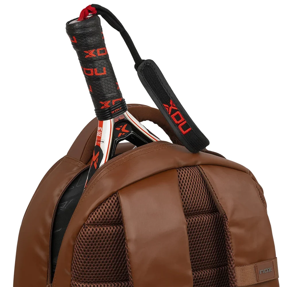 Nox Backpack Pro Series Camel Brown – elegant and practical padel backpack - image 6