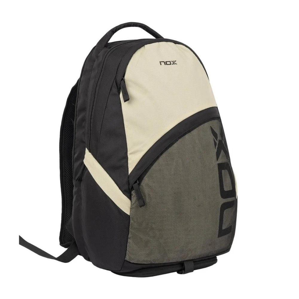 Nox Street Black Light Grey – mochila urbana de padel com compartimento ventilado para calçado - imagem 2