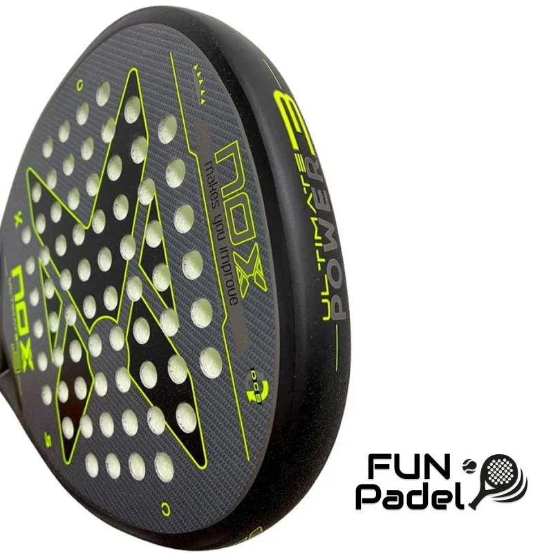 NOX Ultimate Power 3 Yellow – Raquete de Potência para Jogadores Ofensivos - imagem 4
