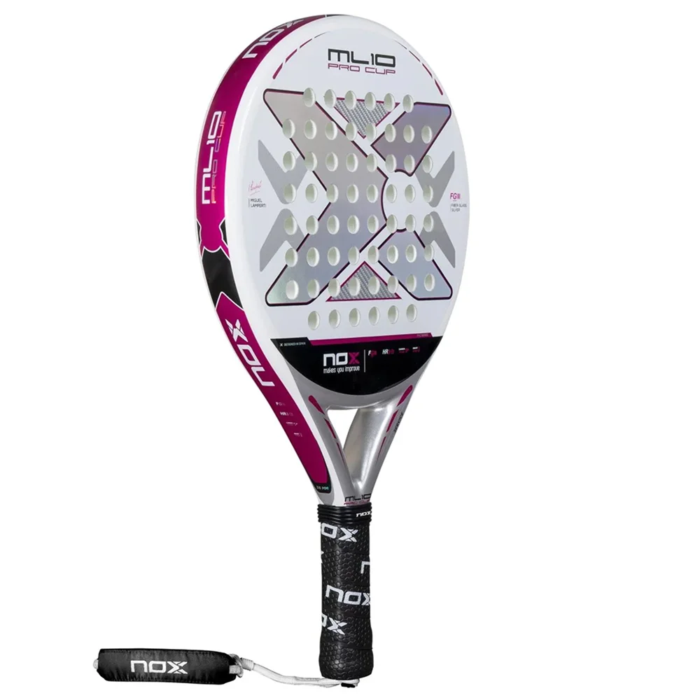 Nox ML10 Pro Cup Silver – lightweight control racket for precise play - image 2