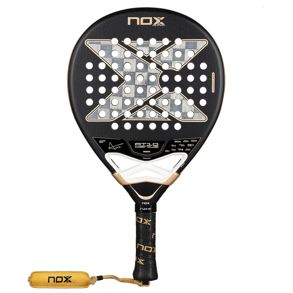 Nox AT10 Luxury Genius 18K Alum 2026 — professional padel racket with adjustable balance - image 1