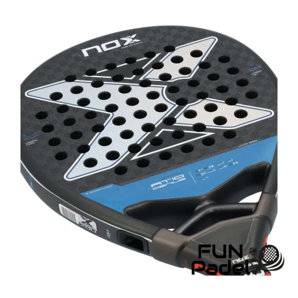 Nox AT10 Genius 12K Agustín Tapia 2024 – Raquete de Padel Avançada - imagem 6