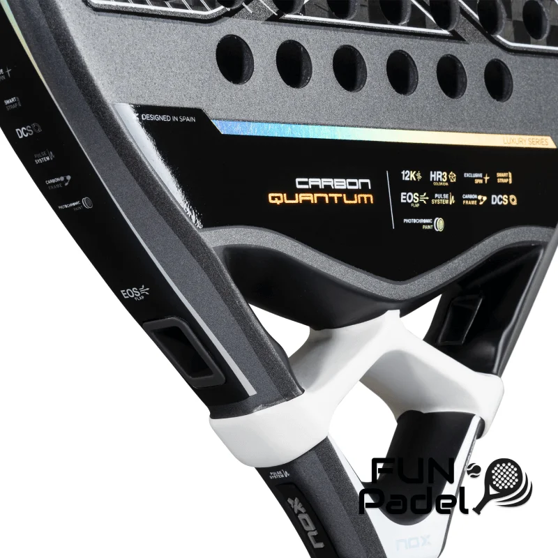 Nox LA10 Quantum 12K 2025 - Raquete potente com carbono 12K - imagem 5