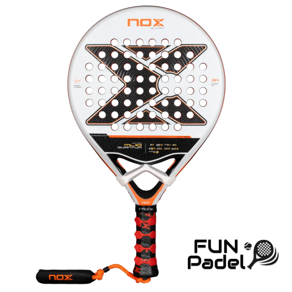 Nox ML10 Quantum 3K Miguel Lamperti 2025 - Professional padel racket - image 1