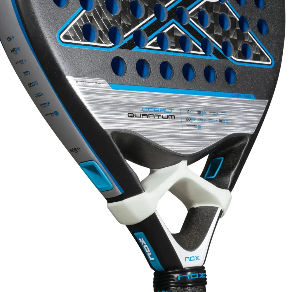 Nox Quantum 12K Cobalt 2025 - Raquete de alta tecnologia com carbono 12K - imagem 5