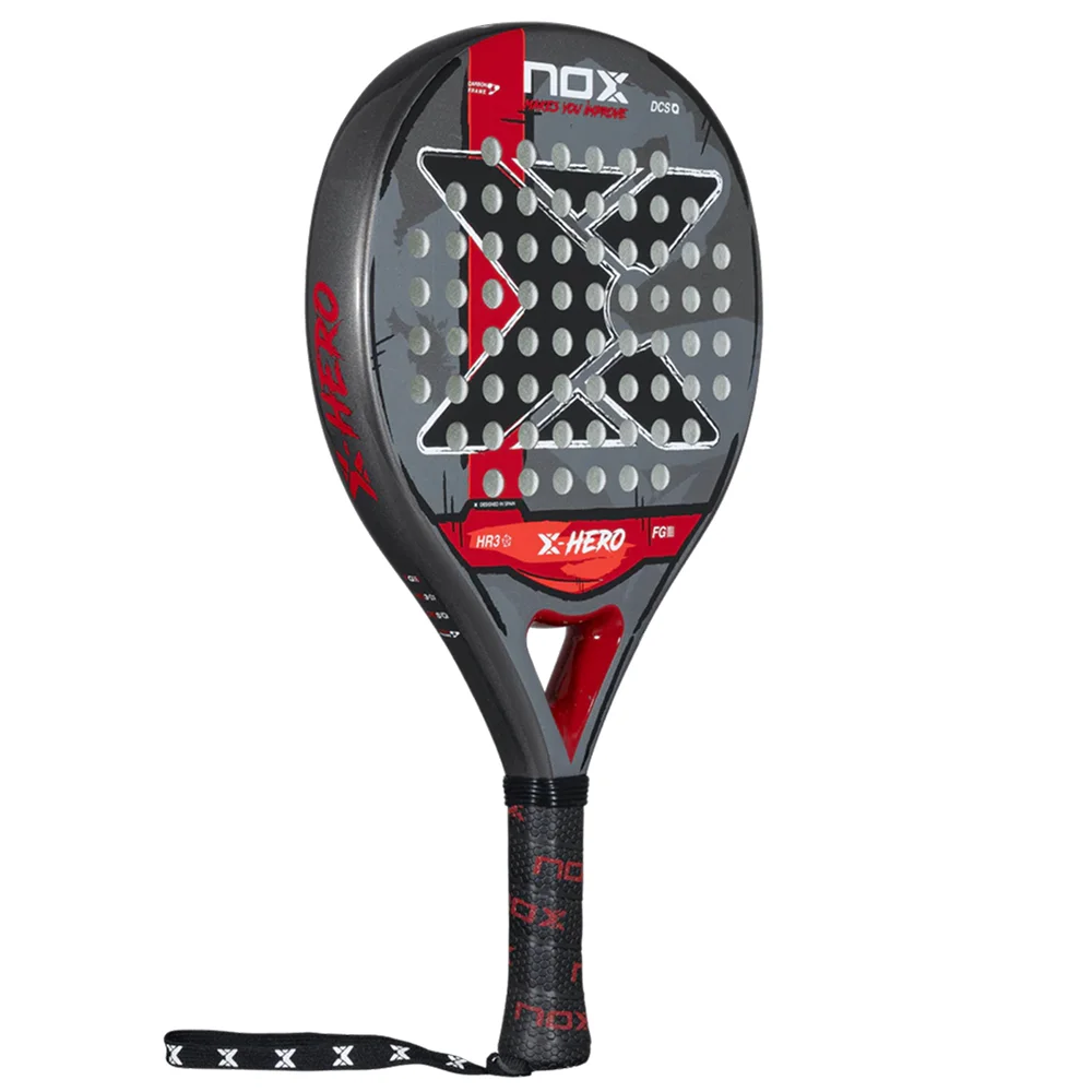 Nox X-Hero Red — lightweight red padel racket with high control - image 2