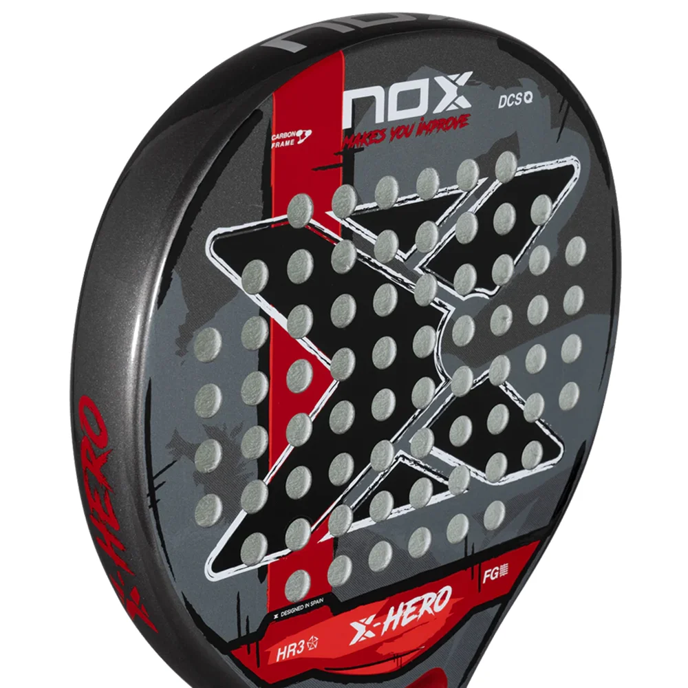 Nox X-Hero Red — lightweight red padel racket with high control - image 5