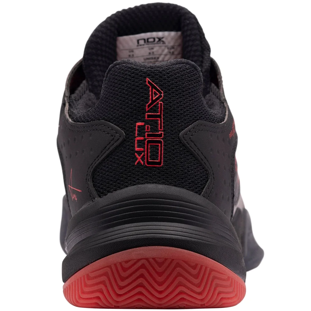 Nox AT10 LUX Black Red – Sapatilhas de Padel Masculinas para Máxima Proteção e Desempenho - imagem 7