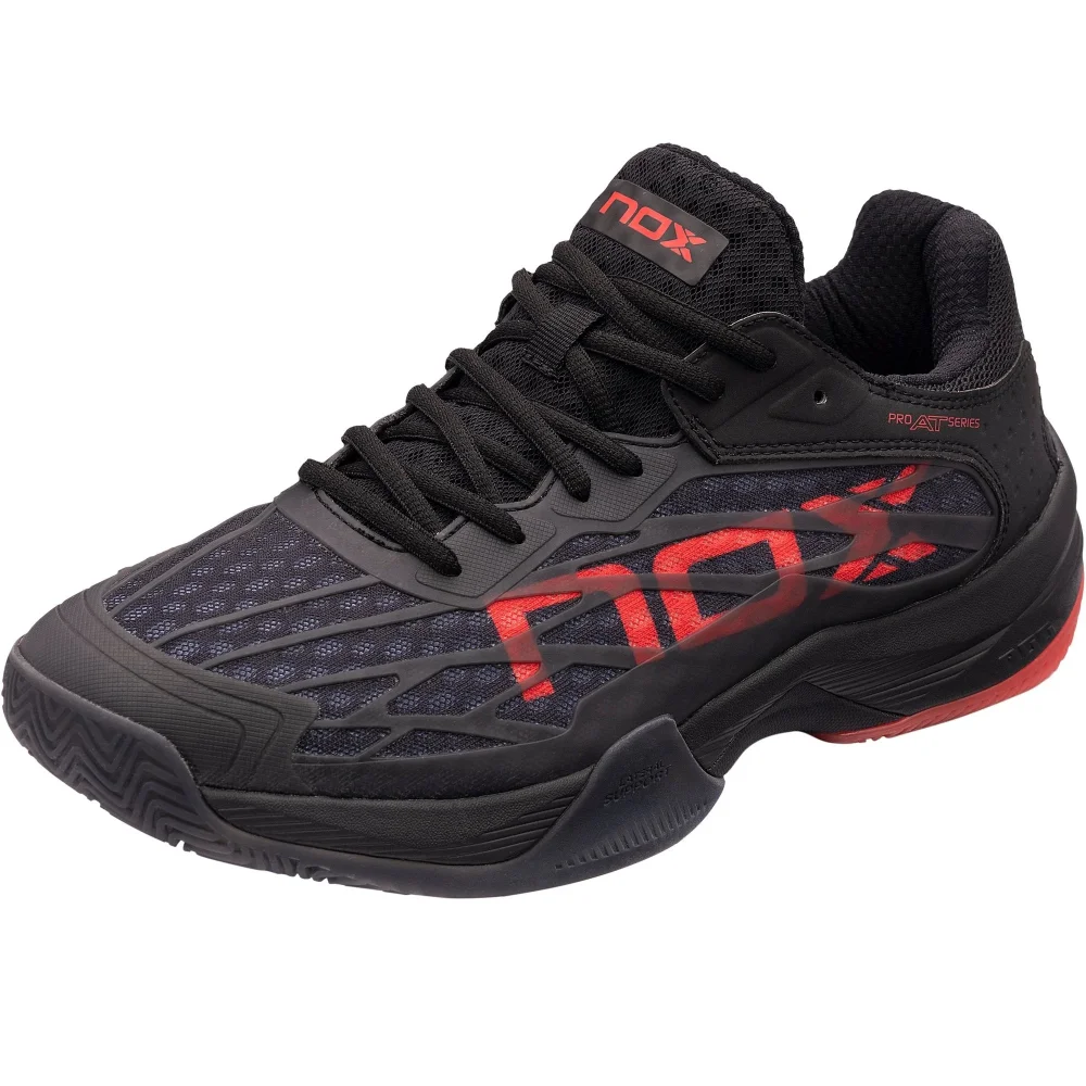 Nox AT10 LUX Black Red – Sapatilhas de Padel Masculinas para Máxima Proteção e Desempenho - imagem 9