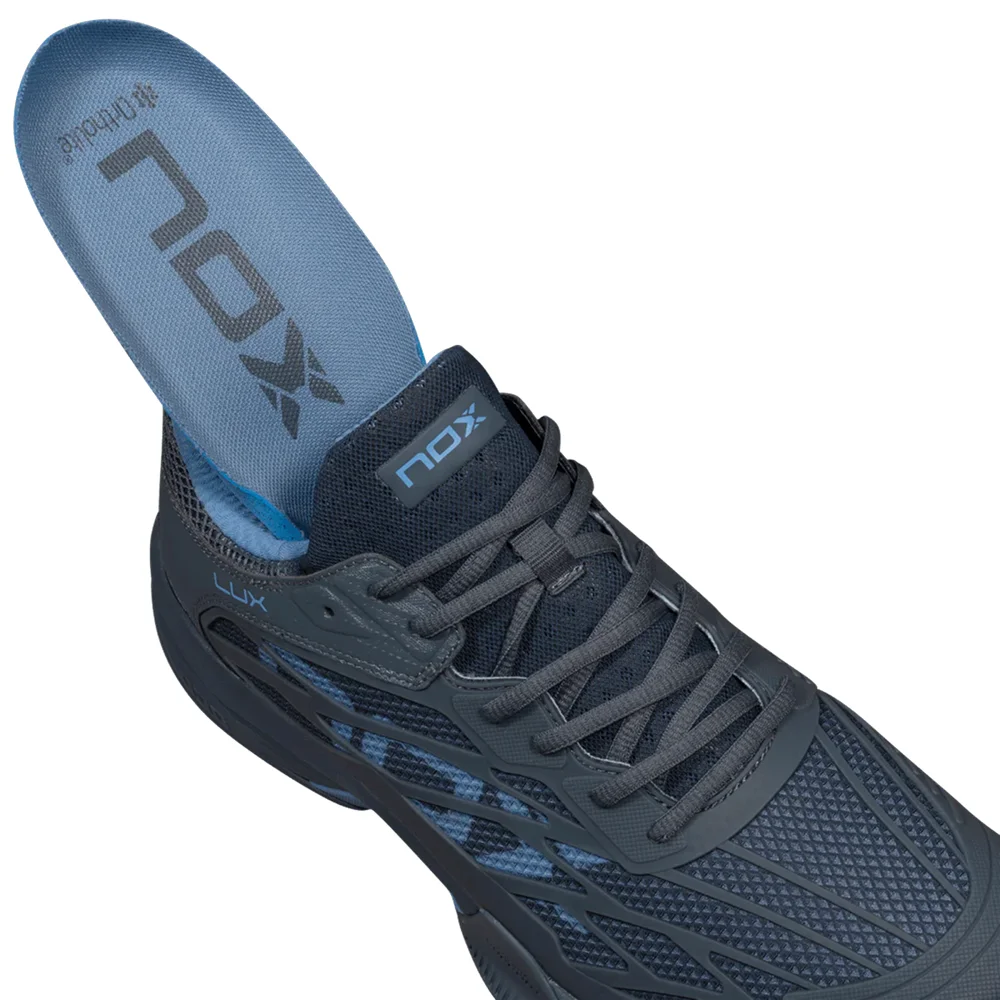 Nox AT10 Lux Dark Slate Allure Men — Padel footwear with superior lateral support - image 8
