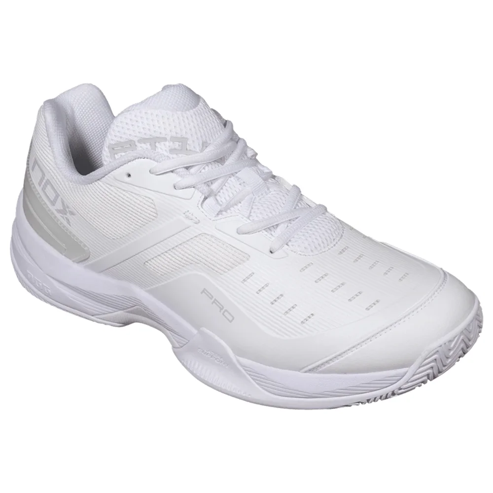Nox AT10 Pro White Grey — ténis brancos profissionais para padel - imagem 2
