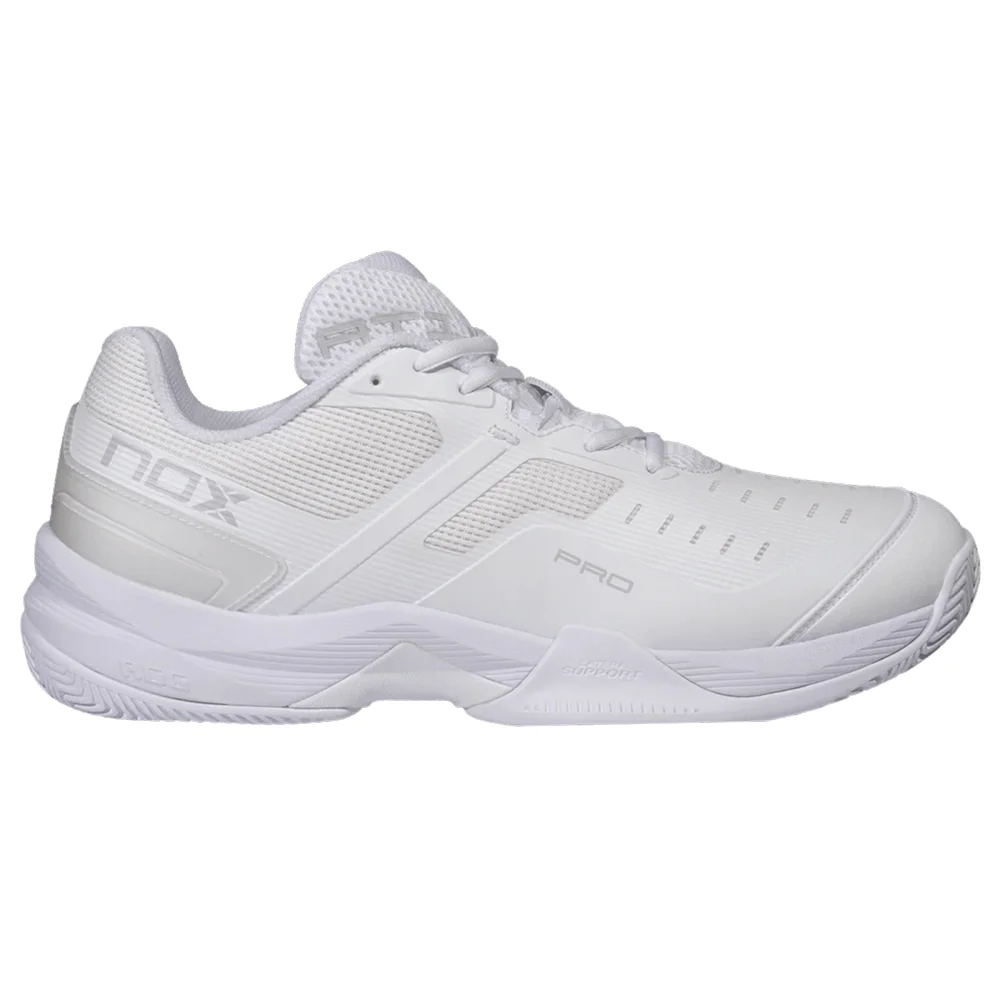 Nox AT10 Pro White Grey — ténis brancos profissionais para padel - imagem 1