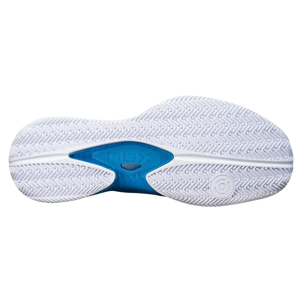Nox NERBO White Blue – Professional Padel Shoes 2023 - image 4