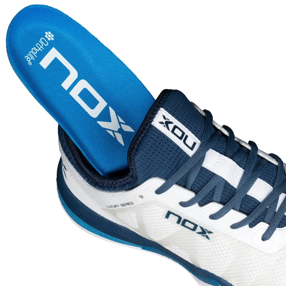 Nox NERBO White Blue – Professional Padel Shoes 2023 - image 10