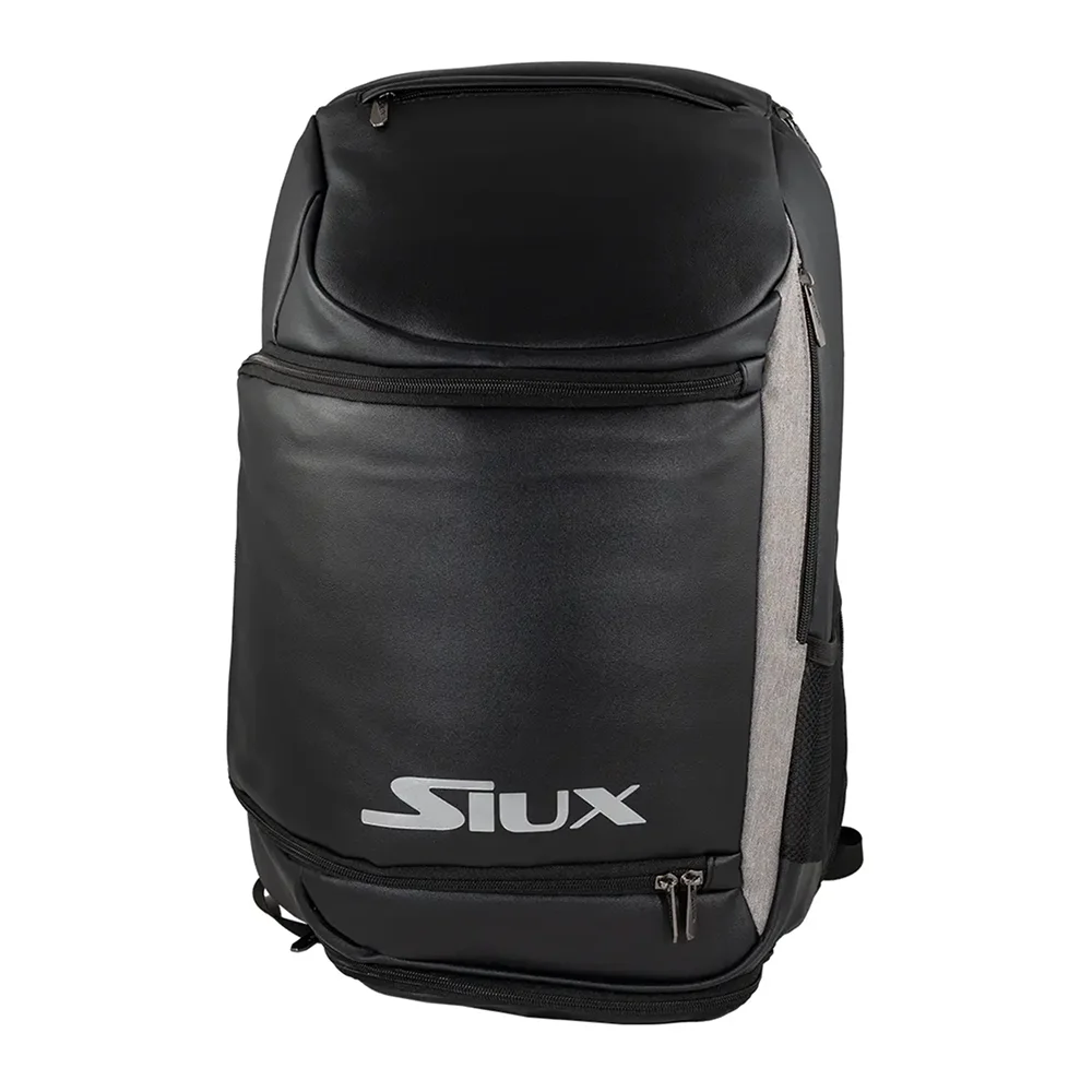 Siux Backpack The Rook Black — premium padel backpack with full opening system - image 1
