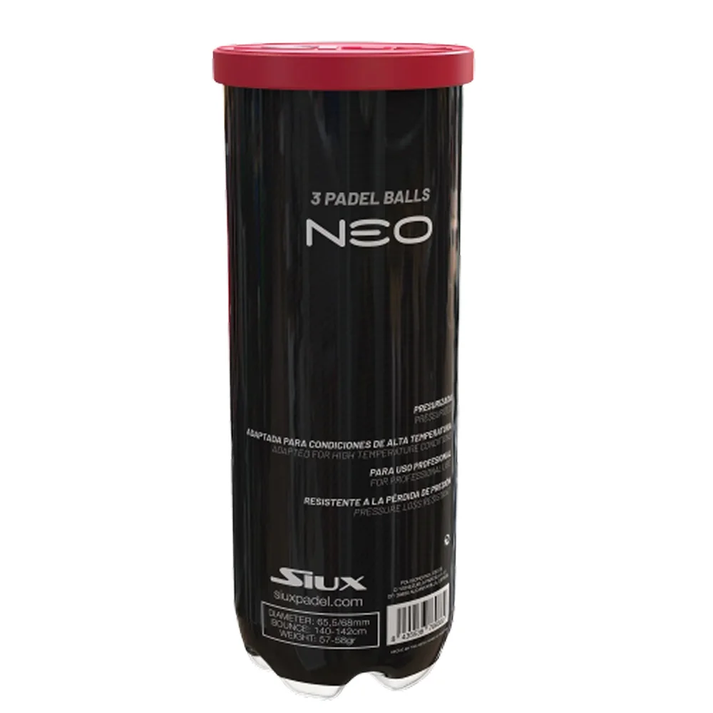 Siux NEO Padel Balls – Tube (3 Balls) - image 4