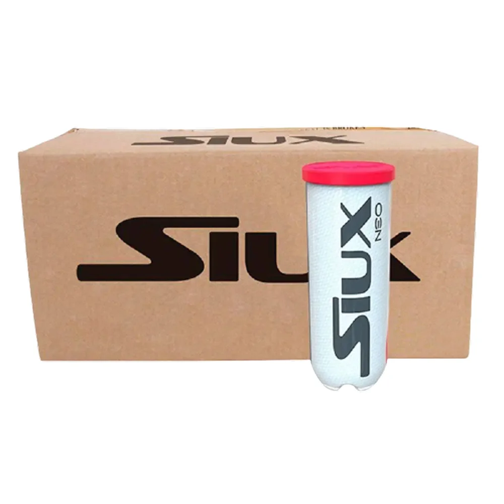 Siux NEO Padel Balls – 72 Balls in 24-Tube Box - image 1