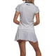 T-shirt de padel Siux Club 25 Mulher Branco - imagem 2