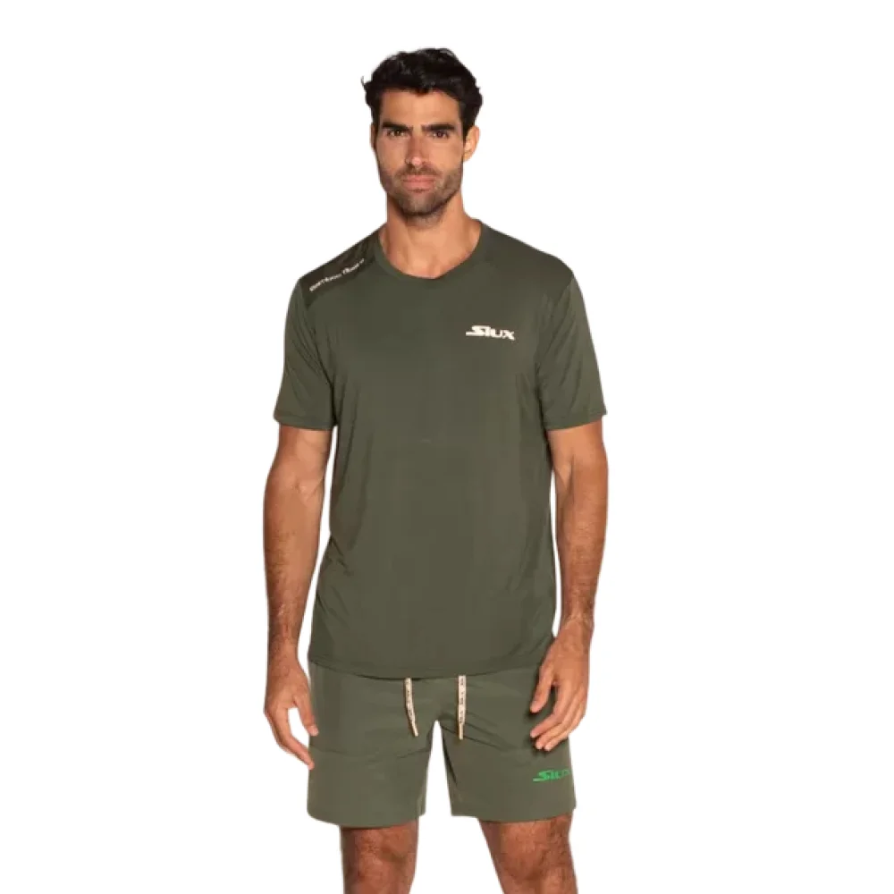 Siux Terra Men's T-shirt Green - Sustainable Padel Wear - image 2