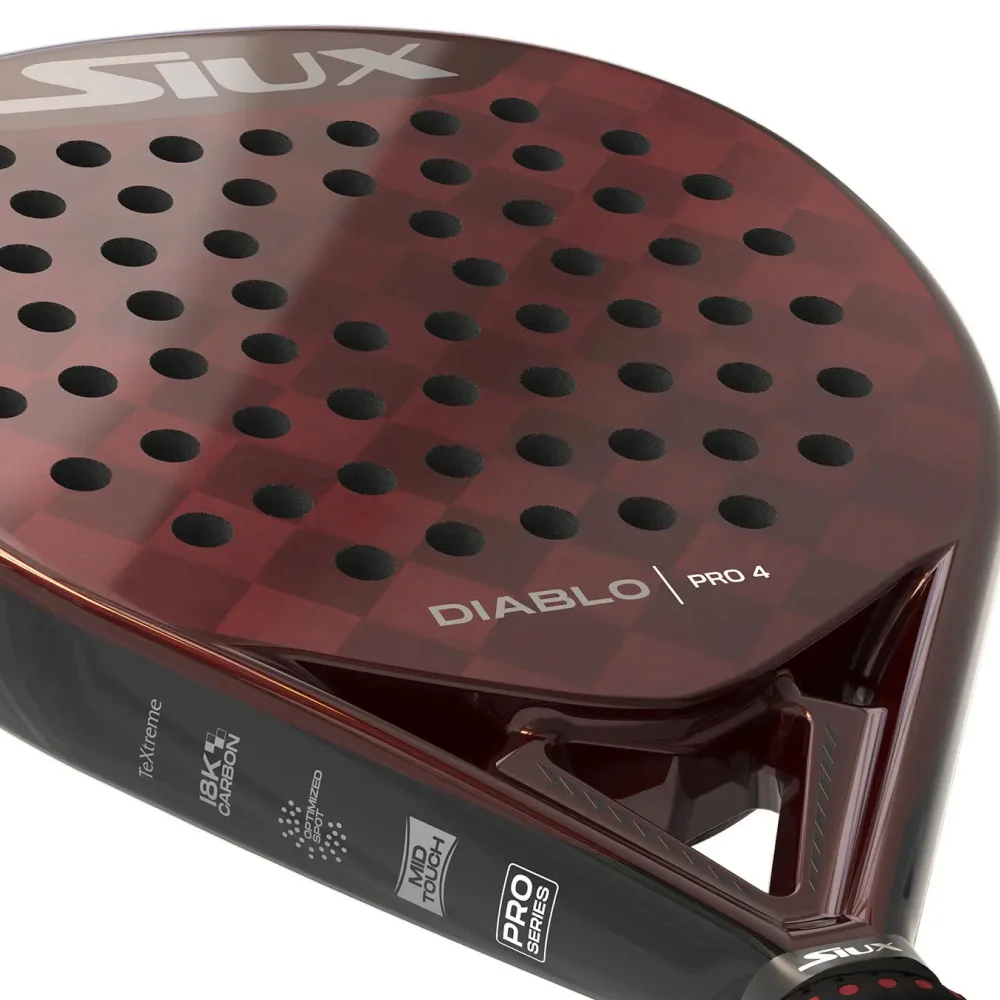 Siux Diablo Pro 4 2025 – professional padel racket with power and shot precision - image 3