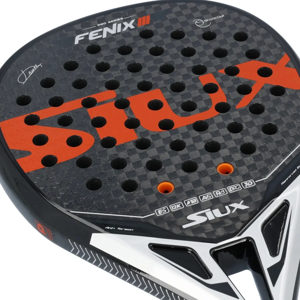 Siux Fenix III Javi Ruiz Pro - the WPT professional player’s official racket - image 5