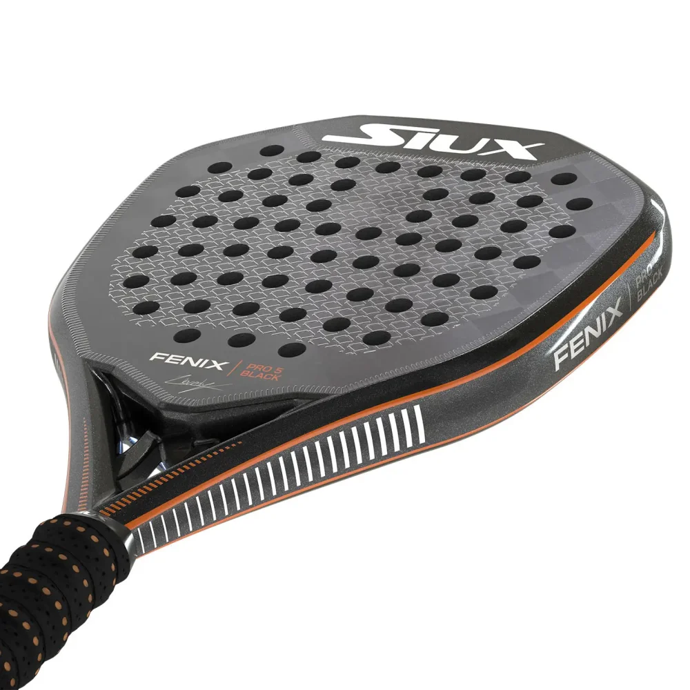 Siux Fenix Pro 5 Black – professional padel racket with maximum power and control - image 3