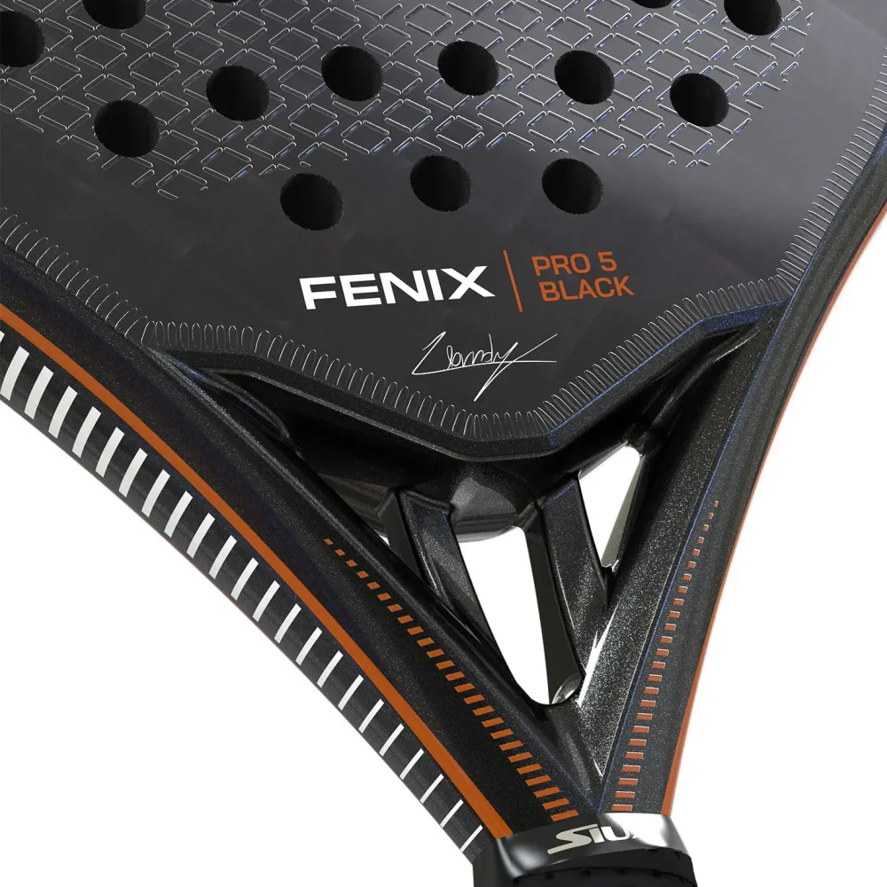 Siux Fenix Pro 5 Black – professional padel racket with maximum power and control - image 5