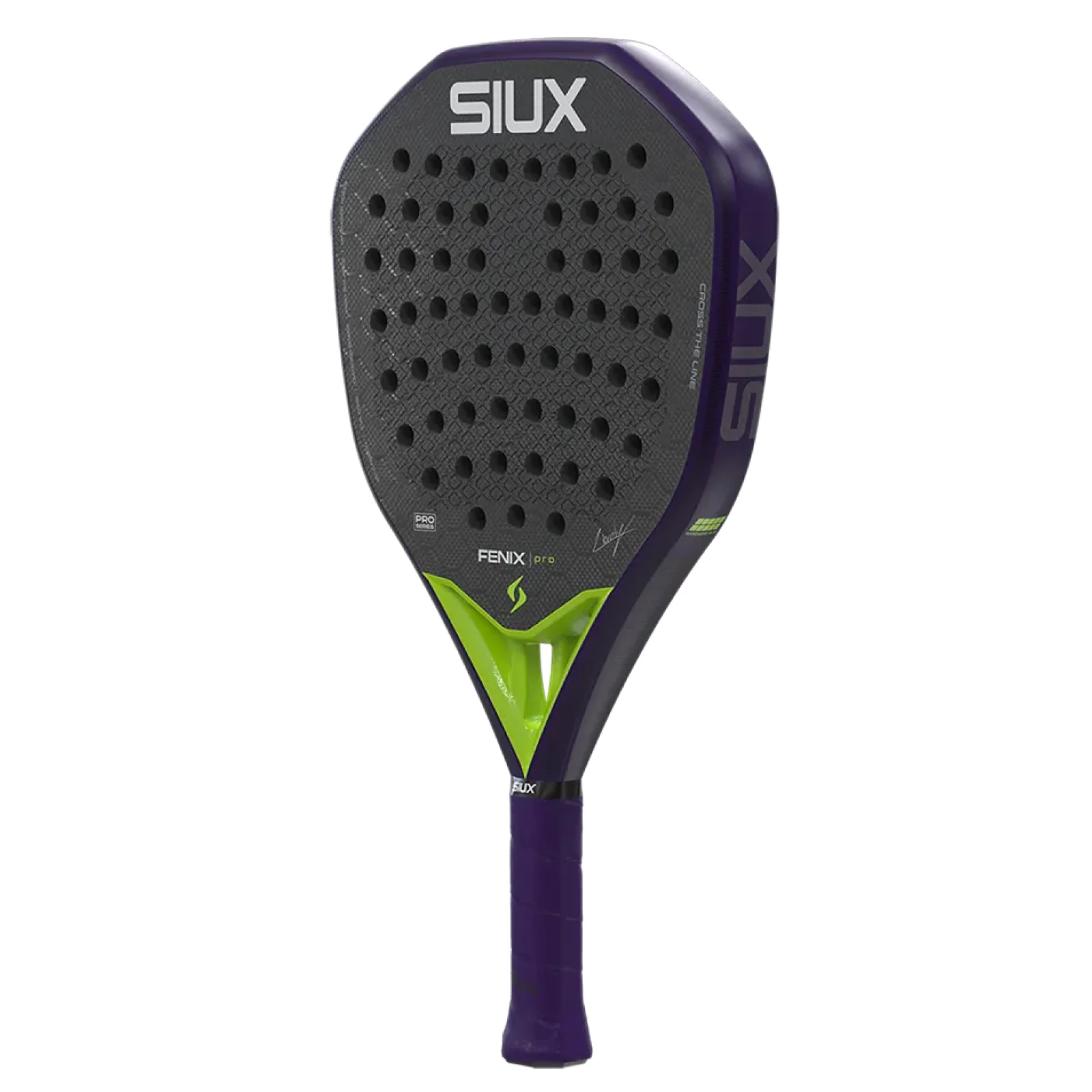 Siux Fenix Pro 2026 Glow Purple – Raquete de Padel Potência Diamante - imagem 2