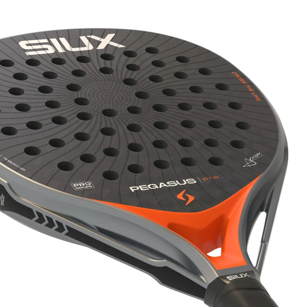 Siux Pegasus Pro 2026 Lava Orange – Raquete de Padel de Alta Performance - imagem 6