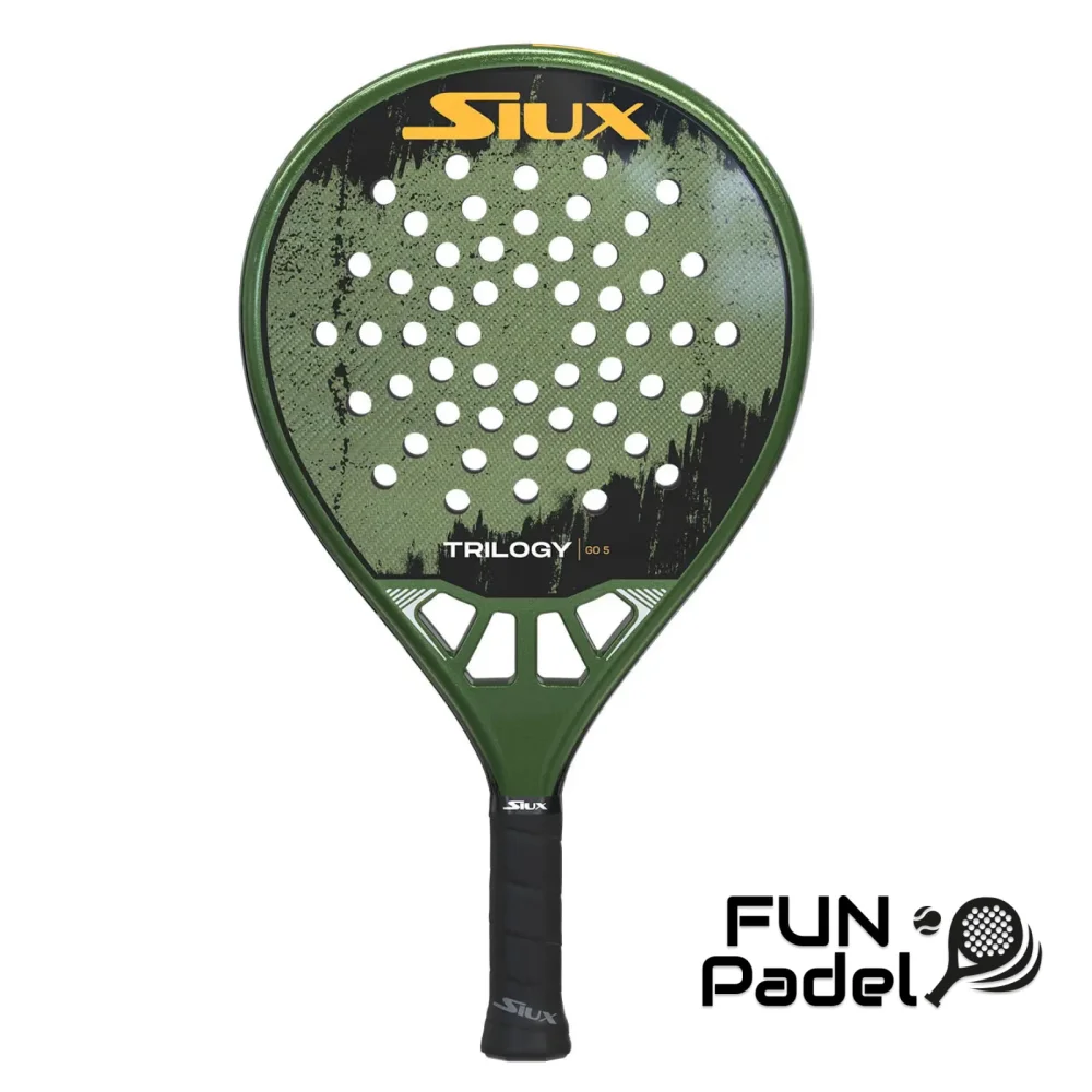 Siux Trilogy Go 5 - Professional padel racket with a balanced combination of control and power - image 1