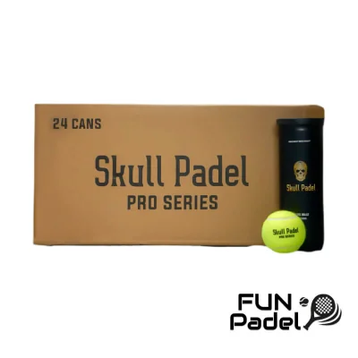 Skull Padel Balls – 24-Pack (Club & Training Box)