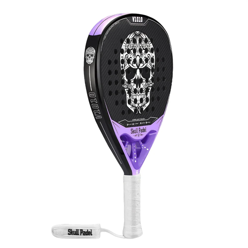 V1010 PURPLE - 3K Skull Padel – Extra Light, Precision & Power - image 2
