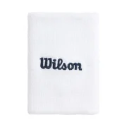 Wilson Pulseiras Terry Largas Branco Brilhante